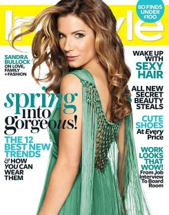 Portada de "In Style" con Sandra Bullock